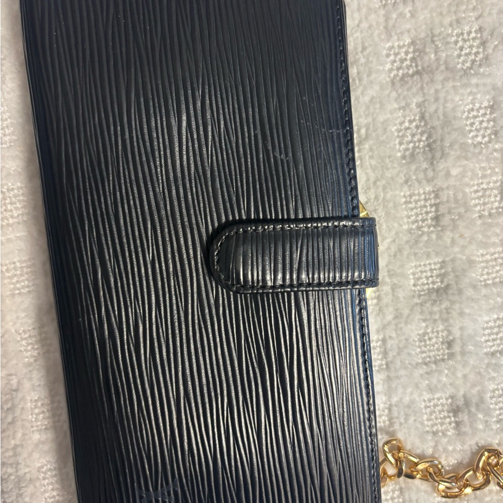 Authentic Black LV Wallet